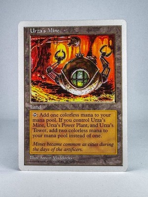 MTG URZA'S MINE - SPHERE Top gebrauchter Zustand.