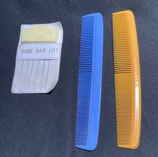 Lot of 3 Vintage Hair Combs