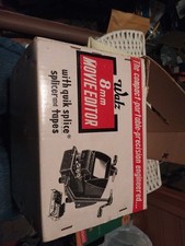 Walz 8mm Movie Editor No. 2618 w/ Quik Splice Splicer Tapes