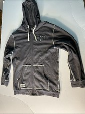 Disney Parks Mickey Mouse 1971 Full Zip Hoodie Gray Men s Medium