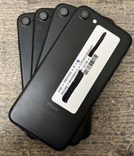  LOT OF 4 Apple IPhone 7 Model A1660 Jet Black 32GB Grade B