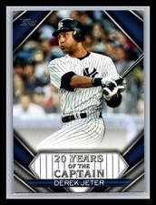 Derek Jeter New York Yankees 2020 Topps Update #YOC-07 20 Years of The Captain