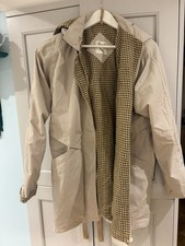 Amari Anorak Coat Hooded Lined Retro Vintage Size M 14-18 Uk