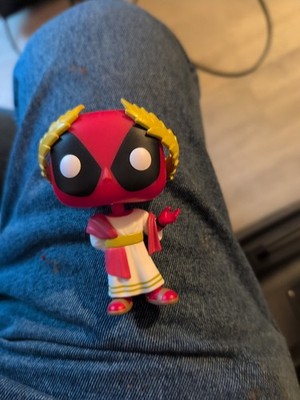 Funko Marvel Deadpool Out of Box Bobble Head Figure  Good Shape