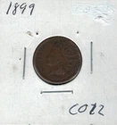 1899 Indian Head Penny C012 !!!Free Shipping!!!