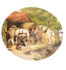 Royal Doulton The Blacksmith Old Country Crafts by Susan Neale 1990 21cm