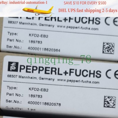1PC New Pepperl+Fuchs KFD2-EB2 Signal isolator safety barrier