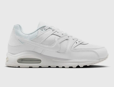 749760-102 Nike Air Max Command Leather Sneaker Herrenschuhe Leder Weiß