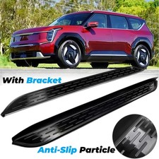 Running Boards Side Steps Nerf Bar Pedal Fits for Kia EV9 MV 2024-2026 Alu Pedal