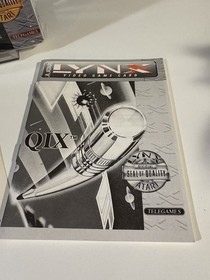QIX Atari Lynx Complete - Opened In Original Shrink - Working