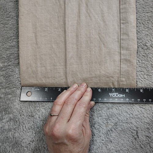 Cubavera Pants Mens 34 Beige Chino Khaki Linen Blend Pockets Casual 34x29* - Picture 6 of 12