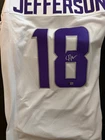 Justin Jefferson Minnesota Vikings Autographed Football Jersey Authentic