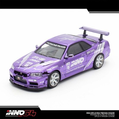 INNO64 x DPLS - Nissan Skyline GT-R (R34), TMCS 2025 Event Edition - Chase Car