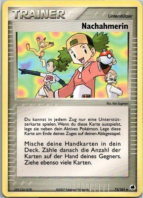 Pokémon Nachahmerin 73/101 EX Dragon Frontiers 2007 Deutsch