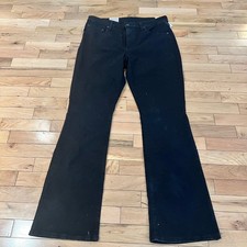 Levi's 725 High Rise Bootcut Jeans Black Women's Size 32x32
