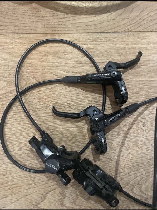 Shimano Deore Front And Rear Hydraulic Brakes. MTB brakes - Bike Brakes 