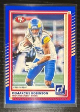 2025 Panini Donruss - Demarcus Robinson #173 Press Proof Blue