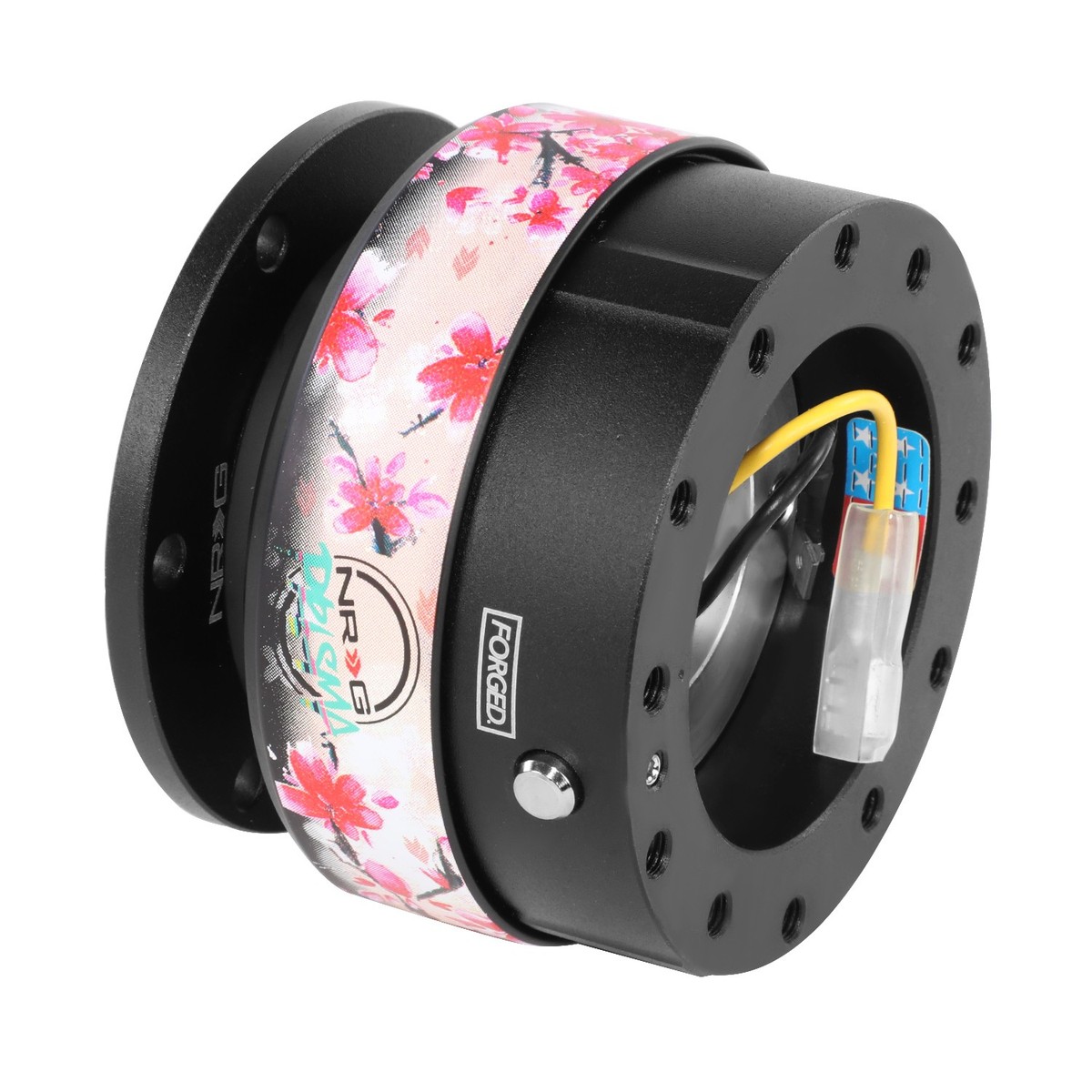 NRG Gen 2.0 Steering Wheel Black Aluminum Quick Release Adapter