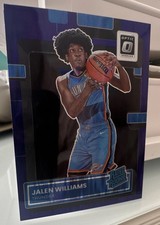 2022-23 Panini Donruss Optic - Rated Rookie Jalen Williams #235 Purple Prizm RC