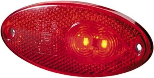 HELLA 964295101 Tlmp 4295 Led Red Refl Ovl 12V - product listing photo