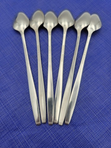 Oneida Will O' Wisp Set 6 Posate Acciaio Inox Rare Fuori Produzione - Foto 7 di 8