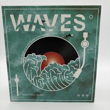 Waves Vinyl Wave Atmosphere Bluetooth Speaker With White Noise Mode Purple