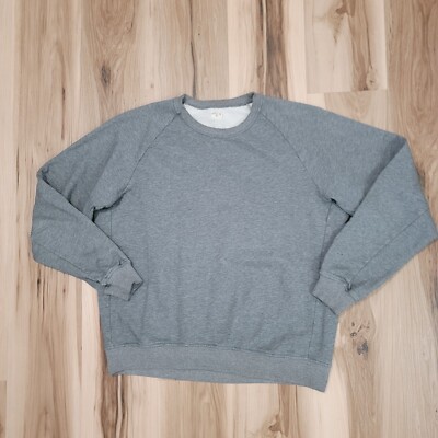 Bridge & Burn Sweater Mens XL Gray Pullover Casual Portland Oregon Crew