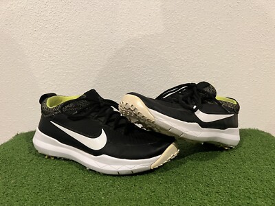 Nike FI Premiere Golf Shoes 835421-002 Black-White-Volt Mens Size- 8