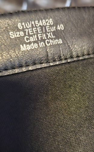 Weitschaftstiefel oliv Gr. 40 (41) mit derber Sohle, sehr guter Zustand - Bild 4 von 4