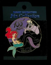 M&P Pals The Little Mermaid 100 Years of Magic Ariel Ursula LE Disney Pin 7839