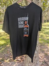 The Concert Tee Men's T-Shirt Evan Williams Bourbon Black X-Large