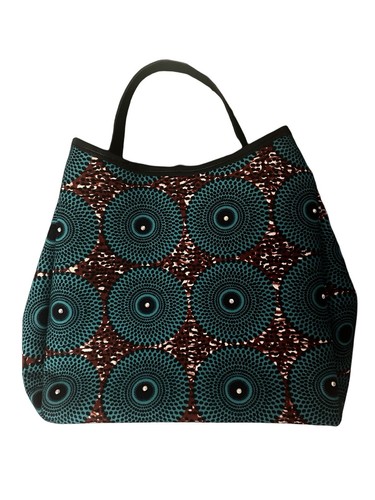 Adaro Large Handbag Ankara Handmade African Print Tote New - Picture 3 of 10