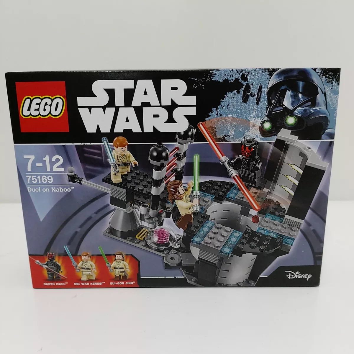 Lego Star Wars 75169 Duel On Naboo Darth Maul Obi wan Qui Gon