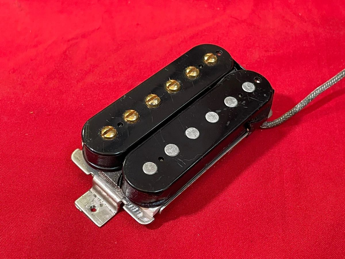 80’s Gibson USA Tim Shaw Humbucker Alnico Guitar Pickup Patent Number PAF Gold