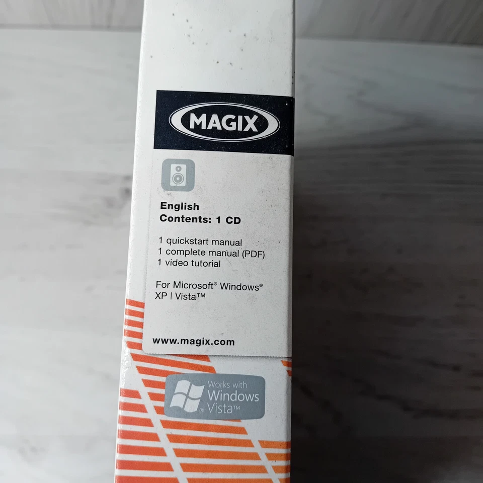 MAGIX MP3 MAKER 15 PC CD ROM NEW IN BOX - RARE RETRO SOFTWARE - Image 3 of 4