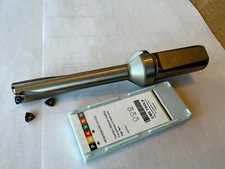 U drill 5D 3/4”x3-3/4” x6-3/4” X-long,index, Extra 10pcs inserts #UD5-34