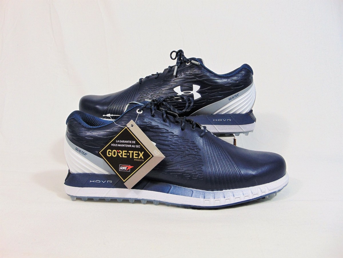 Men’s Under‎ Armour HOVR  SL Gore-Tex Golf Shoes Navy “GOLF” Hovr Under Armour Men's Performance Sl Leather Golf  main image 4