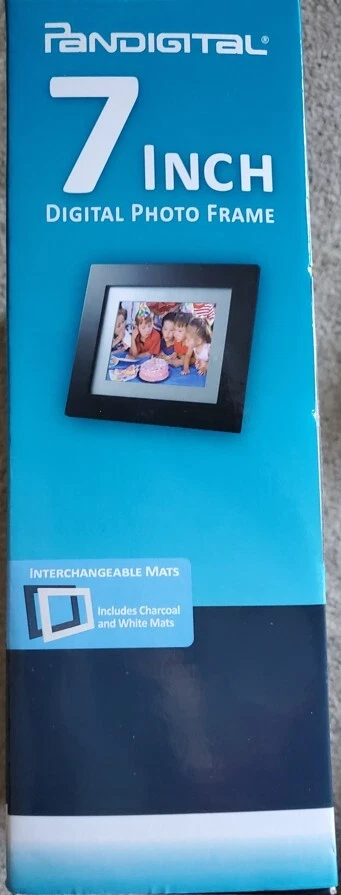 Pandigital Panimage 7" Digital Photo Frame Holds 6400 Images 1GB Memory NEW - Image 4 of 4