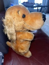 1979 Dakin Crocker National Bank Spaniel Vintage Stuffed Plush 12" Cocker