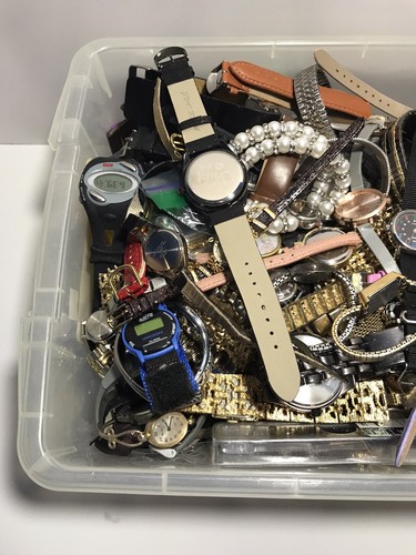 24lbs Womens & Mens Untested Watches Parts, Repair, Resale or Wear - Picture 2 of 9