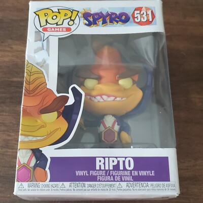 Funko Pop Ripto 531 Games Spyro The Dragon Collectible Vinyl Figure New