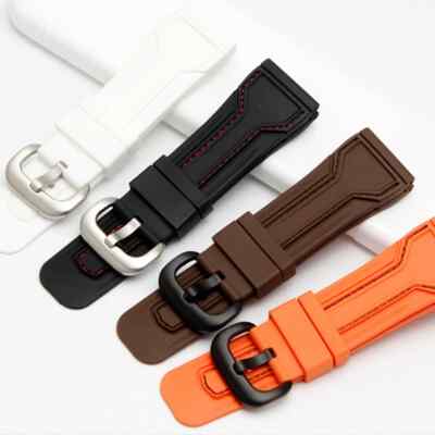 Rubber Watch Strap for Seven Friday P3C/02 SF-M3/04 P1B/01 Waterproof 28mm Band