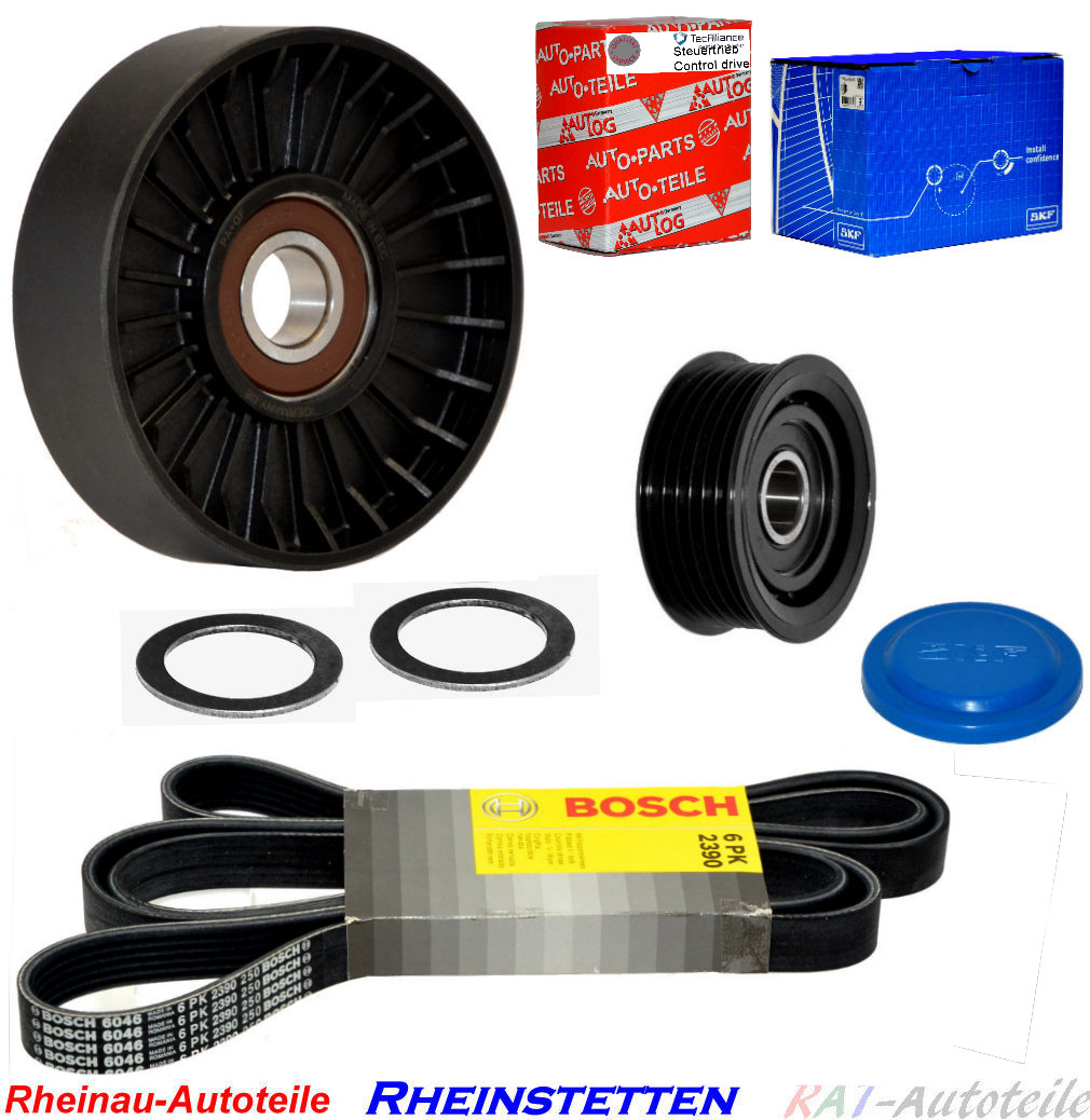 Keilrippenriemen 6PK2390 + Satz + Wasserpumpe – Für Mercedes C/E/G/S/CLK/SL/SLK/M-Klasse, NEU