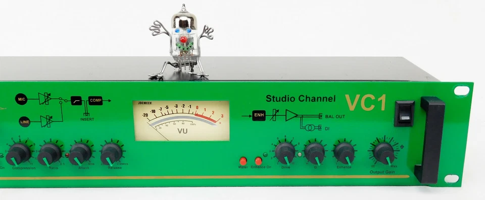 JoeMeek VC1 "Gold Letter" V2.01 Preamp Studio Channel + Top Zustand + Garantie - Bild 4 von 4