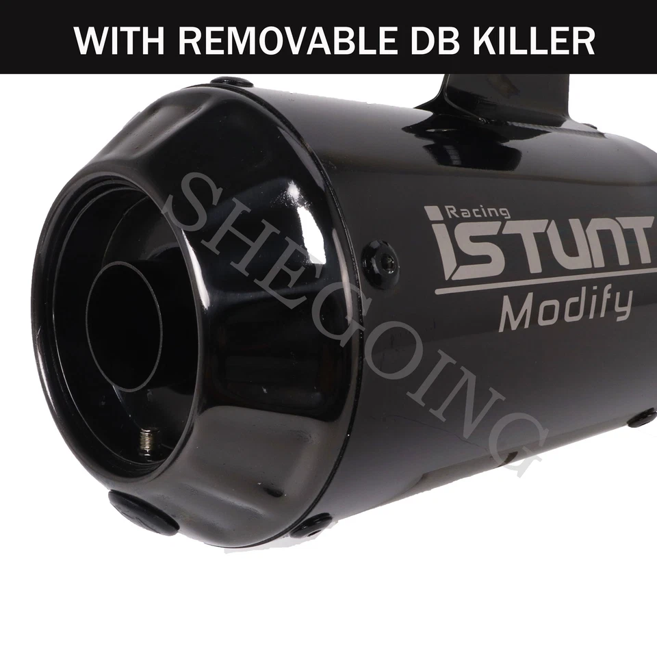 Escape de motocicleta antideslizante para Kawasaki Ninja 250 250R Z250 Ninja 300 2008-2018 Foto 2 de 4