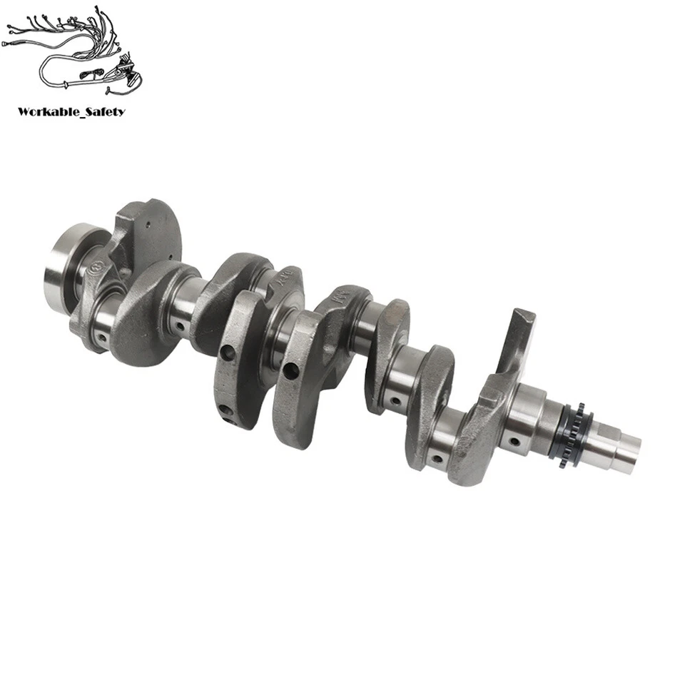 Cigüeñal de 1,6 L con kit de cojinete de varilla principal para Hyundai Veloster Kia Rio Soul 12-17 Foto 3 de 4