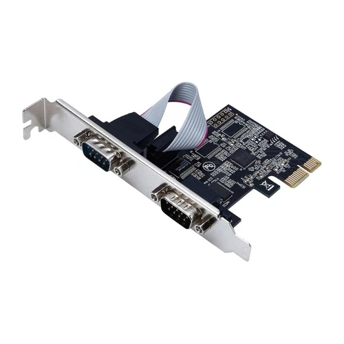 PCIE PCIExpress to RS232 Expansion Card 2 Port for POS, Engraving Machines