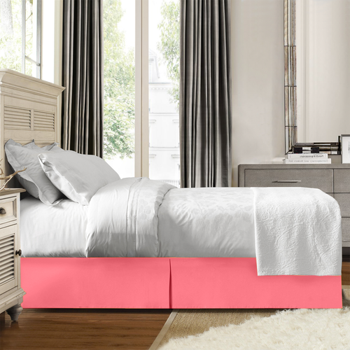 Luxus Staub Rüschen doppelt gebürstet Mikrofaser Plissee Bett Rock 14" maßgeschneidert Tropfen - Bild 36 von 165