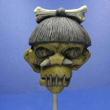JFN229 Jimmy Flintstone Ben 1 Resin Shrunken Head Shifter Knob model kit