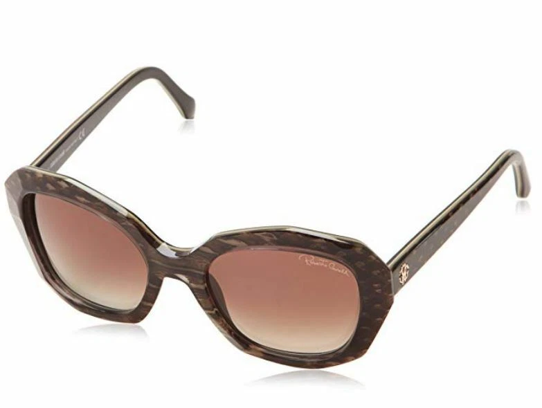 NUEVO ROBERTO CAVALLI ALATHFAR RC797S 05F MARRÓN OVALADO GAFAS DE SOL MARRÓN DEGRADADO Foto 2 de 4